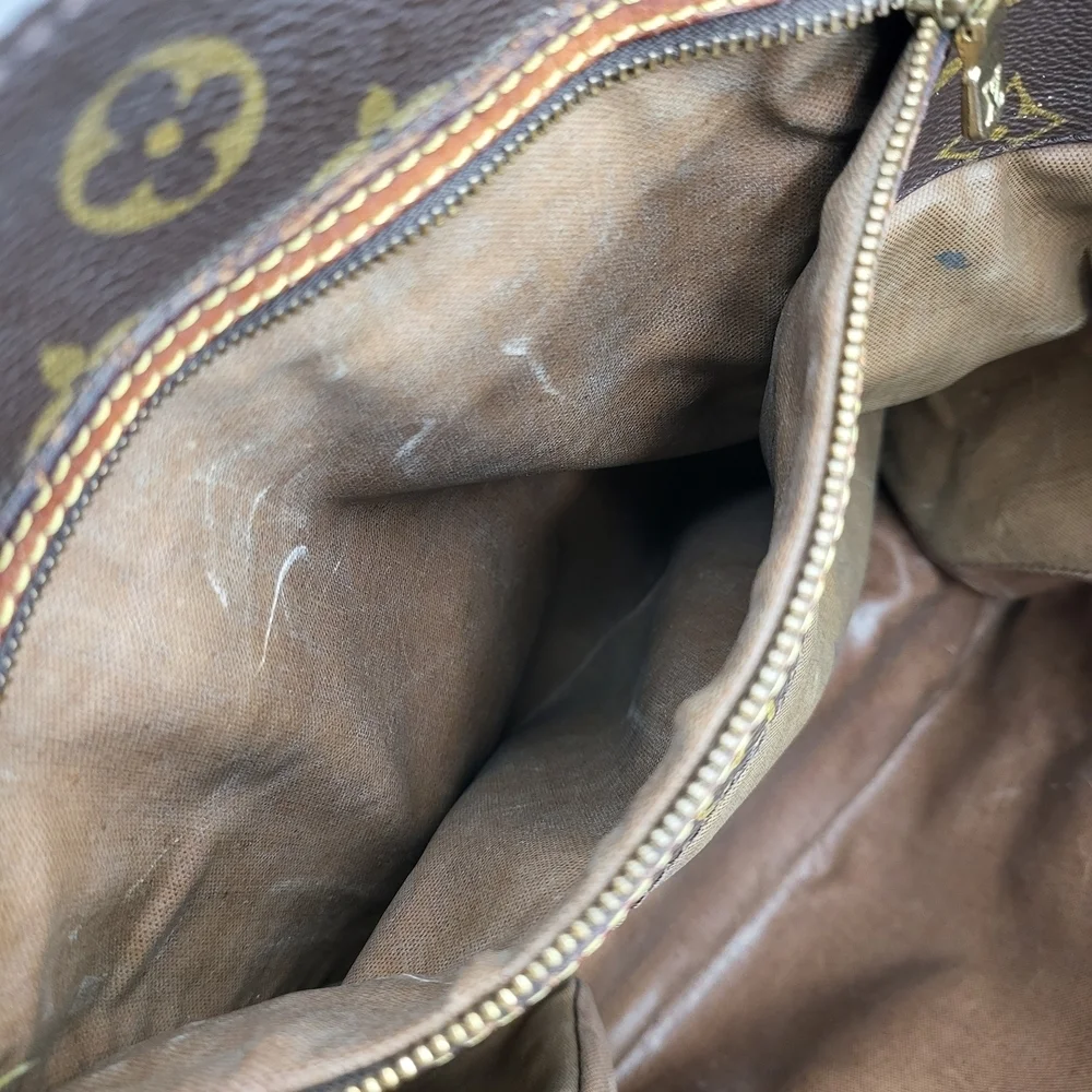 LOUIS VUITTON Monogram Sac Shopping Tote Bag..authentic..